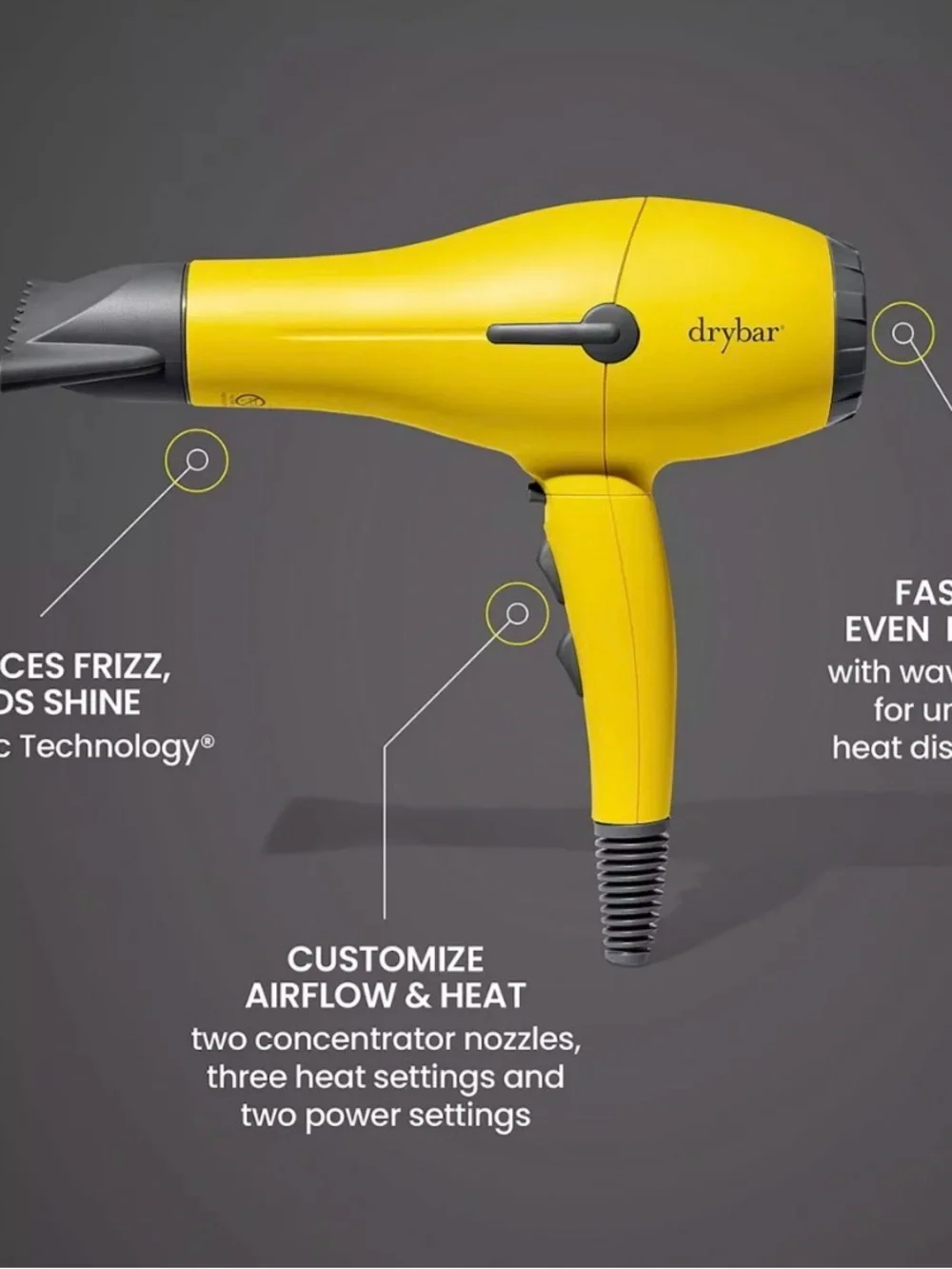 🆕Brand new in original packaging Drybar Lightweight Hair Dryer